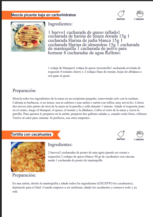 Organizado en aplicación